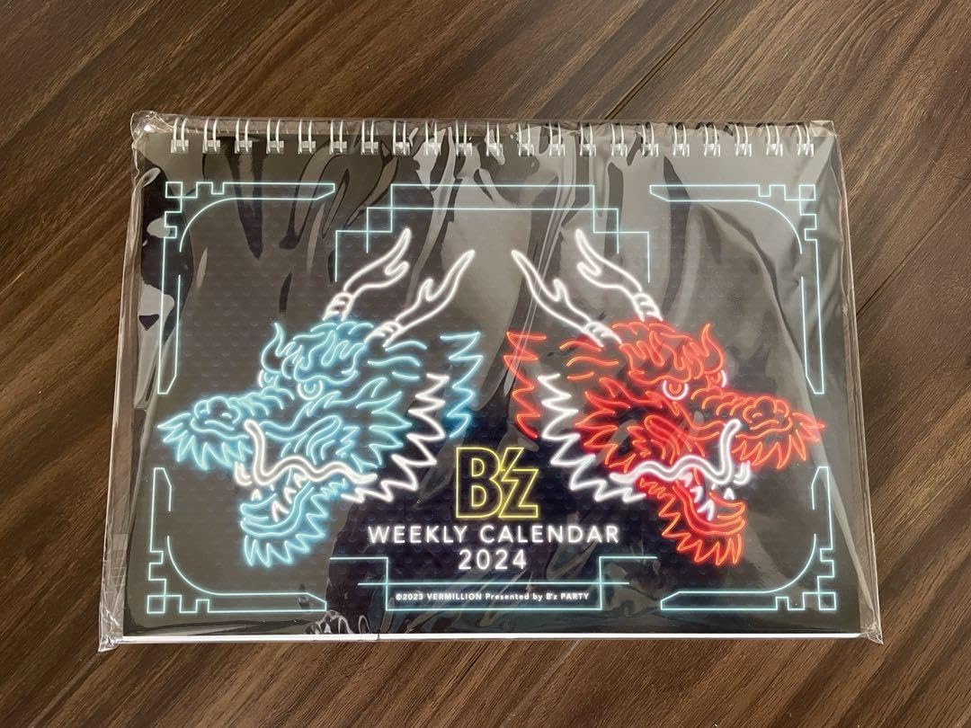 B'z ウィークリーカレンダー weekly calendar 週めくり B'z ウィークリーカレンダー weekly calendar 週めくり B'z
